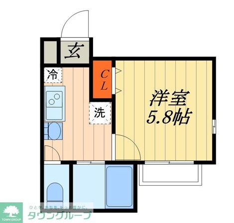 キャメル草加氷川町の物件間取画像